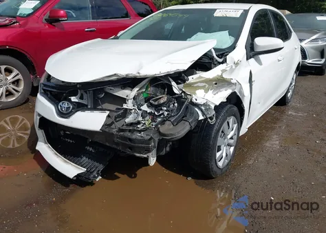 2016 Toyota Corolla Le from USA, damaged, VIN 5YFBURHE8GP544814